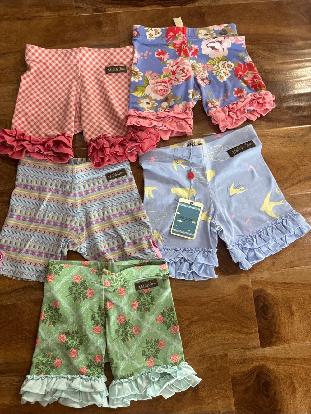 Matilda Jane shorties lot of 5 all size 4